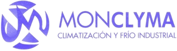 logotipo Monclyma climatización y frío industrial